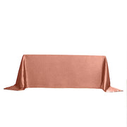 90" x 132" Satin Rectangular Tablecloth