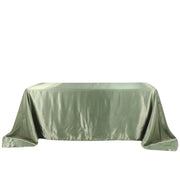 90" x 132" Satin Rectangular Tablecloth