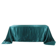 90" x 132" Satin Rectangular Tablecloth