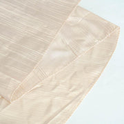 90" x 156" Accordion Metallic Crinkled Taffeta Rectangular Tablecloth
