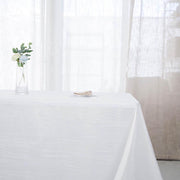 90" x 156" Accordion Metallic Crinkled Taffeta Rectangular Tablecloth