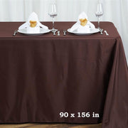 90" x 156" Polyester Rectangular Tablecloth