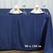 90" x 156" Polyester Rectangular Tablecloth