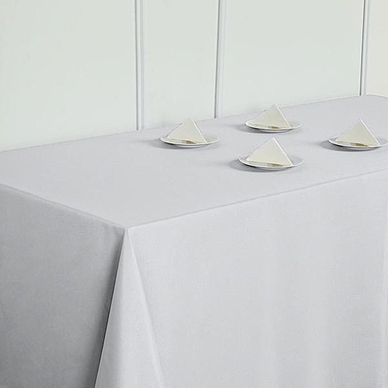 90" x 156" Polyester Rectangular Tablecloth