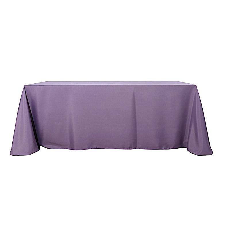 90" x 156" Polyester Rectangular Tablecloth