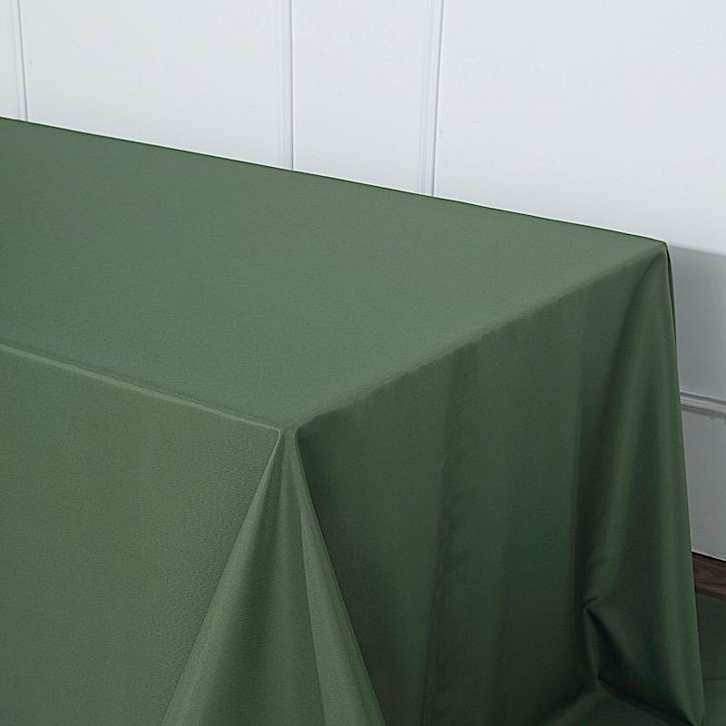90" x 156" Polyester Rectangular Tablecloth