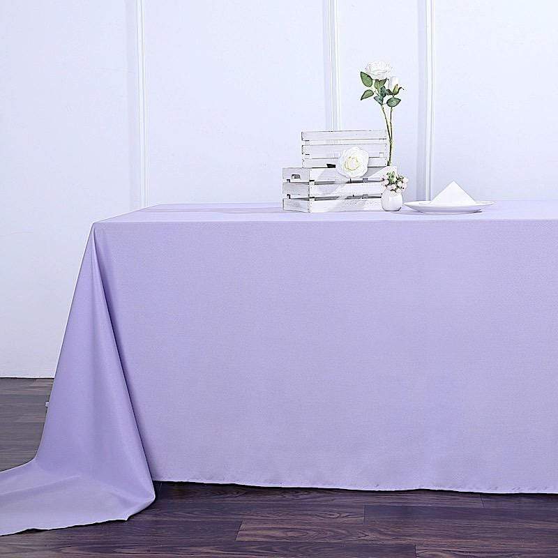 90" x 156" Polyester Rectangular Tablecloth
