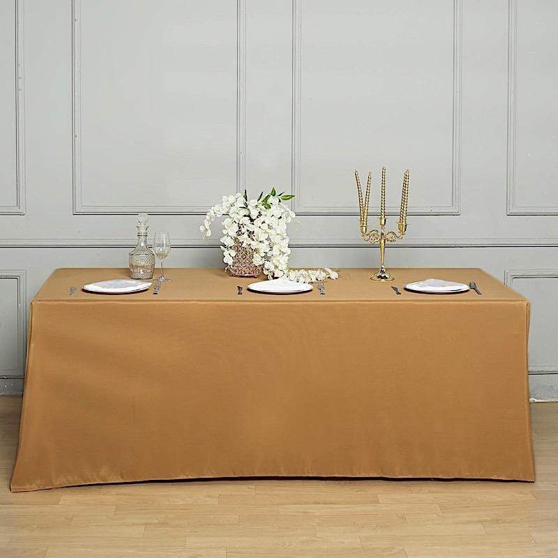 90" x 156" Polyester Rectangular Tablecloth