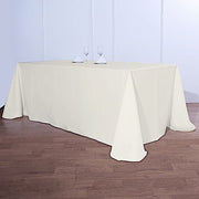90" x 156" Polyester Rectangular Tablecloth