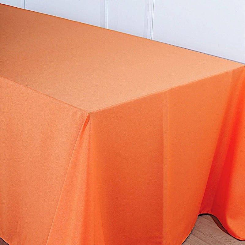 90" x 156" Polyester Rectangular Tablecloth