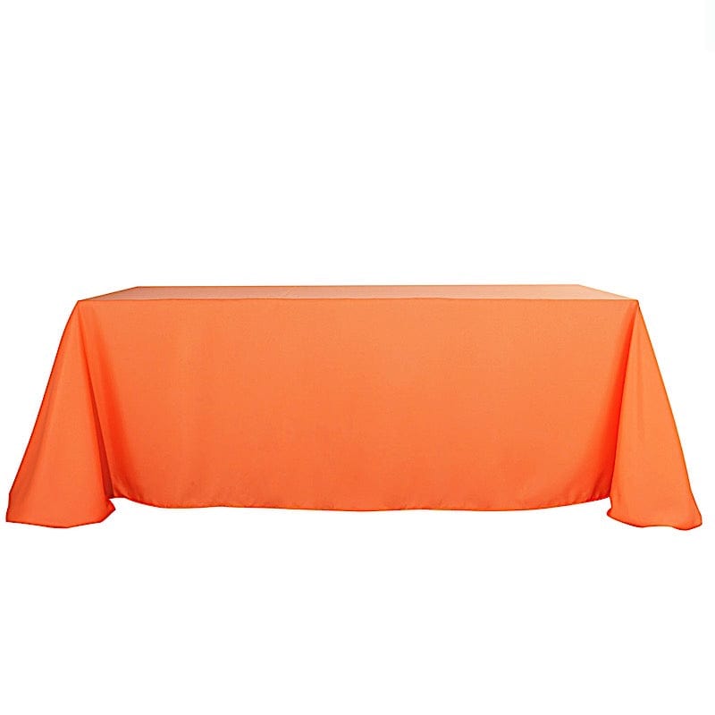90" x 156" Polyester Rectangular Tablecloth