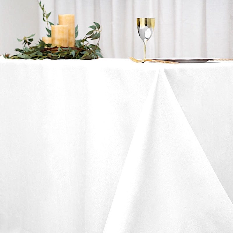 90" x 156" Polyester Rectangular Tablecloth