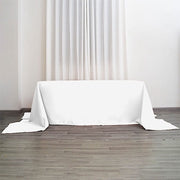 90" x 156" Polyester Rectangular Tablecloth