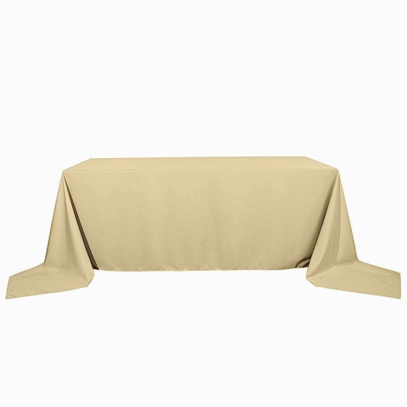 90" x 156" Polyester Rectangular Tablecloth