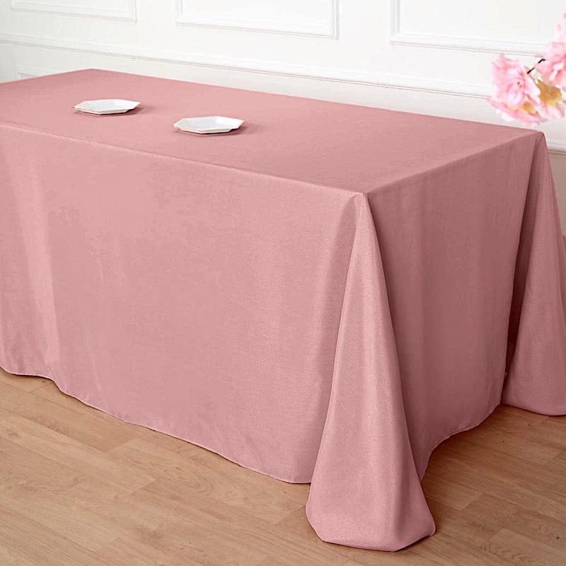 90" x 156" Polyester Rectangular Tablecloth