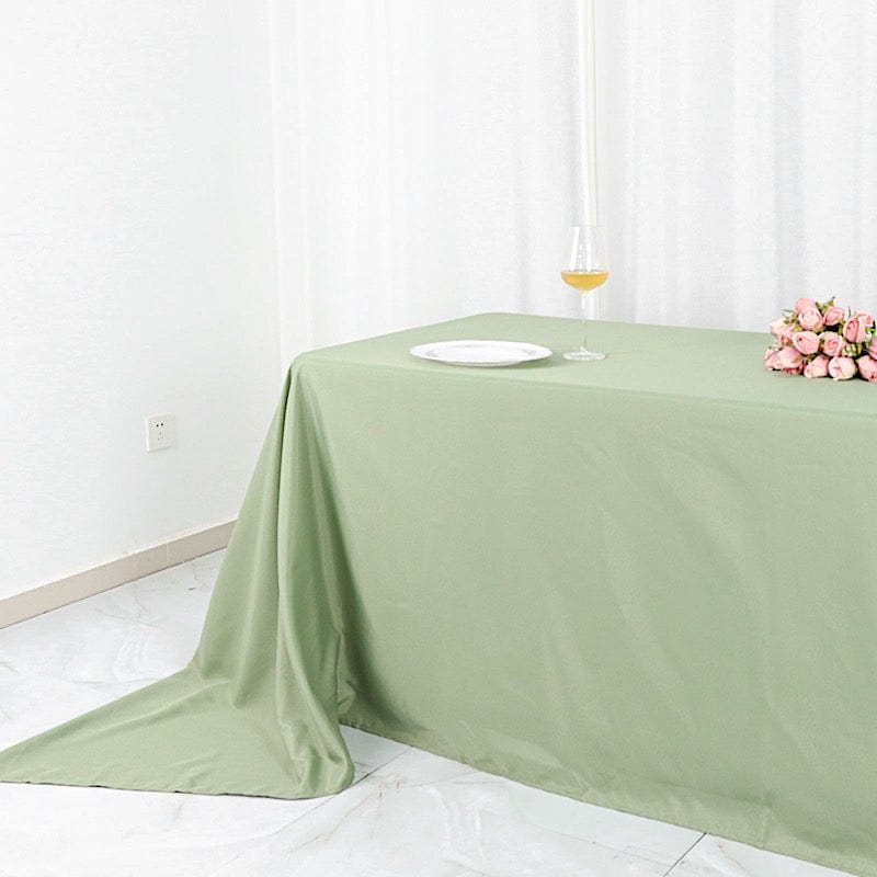 90" x 156" Polyester Rectangular Tablecloth