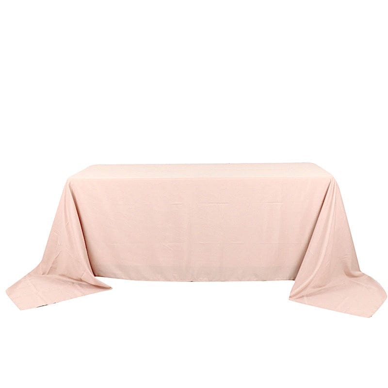 90" x 156" Polyester Rectangular Tablecloth