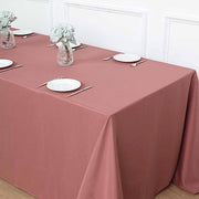 90" x 156" Polyester Rectangular Tablecloth