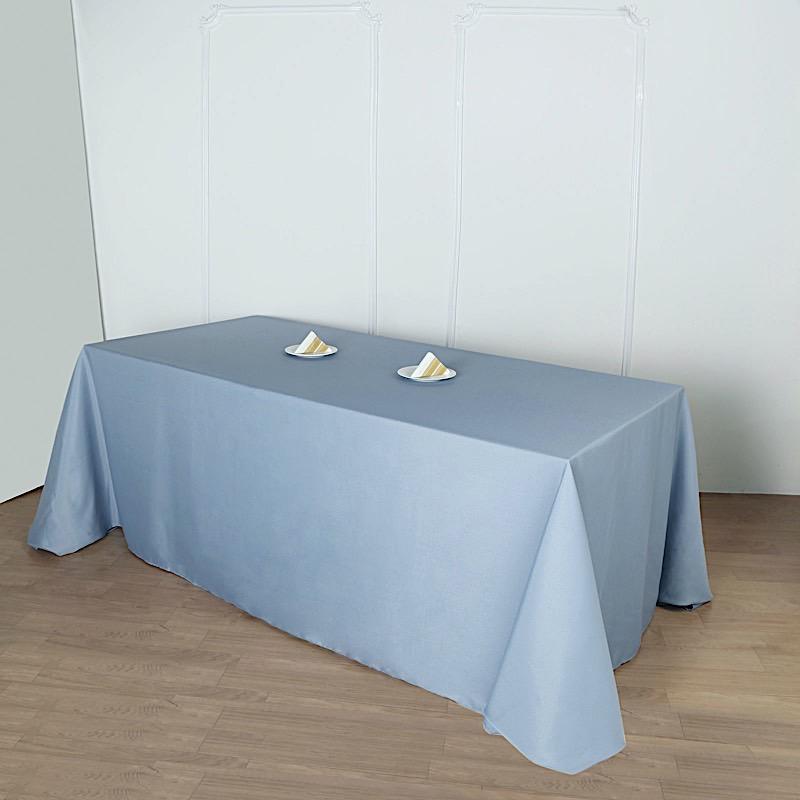 90" x 156" Polyester Rectangular Tablecloth TAB_90156_086_POLY