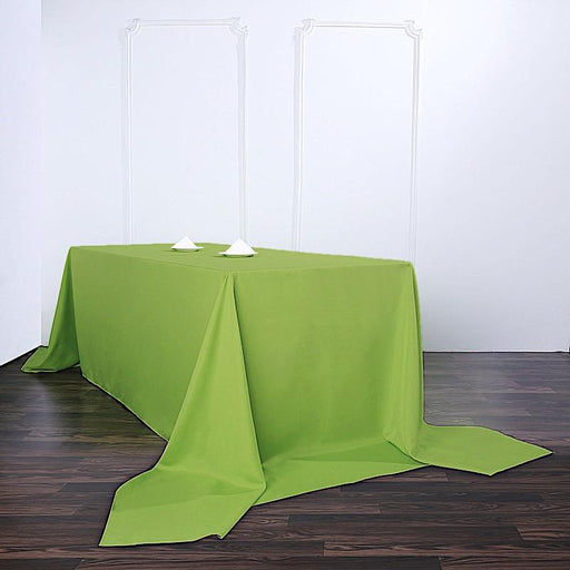 90" x 156" Polyester Rectangular Tablecloth TAB_90156_APPL