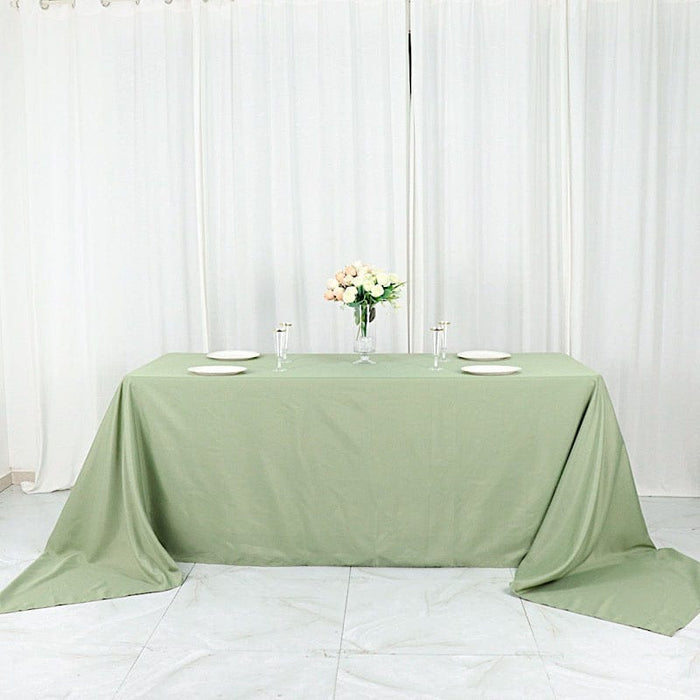 90" x 156" Polyester Rectangular Tablecloth TAB_90156_DSG_POLY