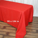 90" x 156" Polyester Rectangular Tablecloth TAB_90156_RED_POLY