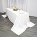 90" x 156" Polyester Rectangular Tablecloth TAB_90156_WHT_POLY
