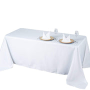 90" x 156" Premium Polyester Rectangular Tablecloth