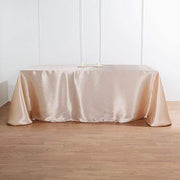 90" x 156" Satin Rectangular Tablecloth