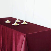 90" x 156" Satin Rectangular Tablecloth