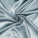 90" x 156" Satin Rectangular Tablecloth - Dusty Blue TAB_STN_90156_086