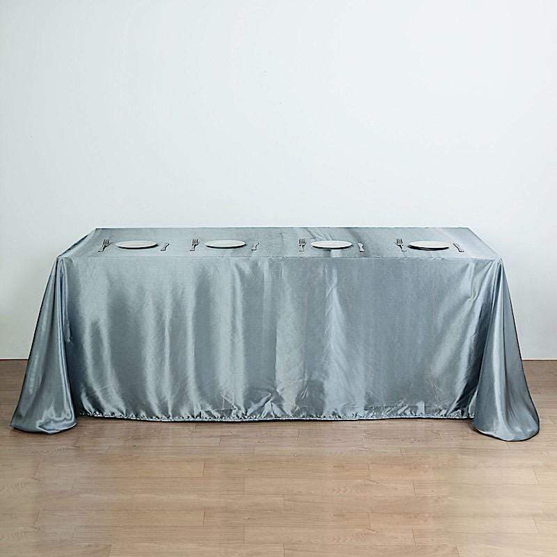 90" x 156" Satin Rectangular Tablecloth