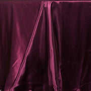 90" x 156" Satin Rectangular Tablecloth