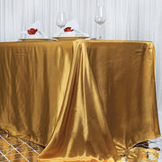 90" x 156" Satin Rectangular Tablecloth