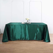 90" x 156" Satin Rectangular Tablecloth