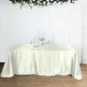 90" x 156" Satin Rectangular Tablecloth