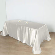 90" x 156" Satin Rectangular Tablecloth
