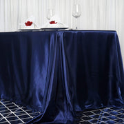90" x 156" Satin Rectangular Tablecloth