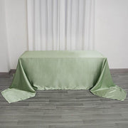90" x 156" Satin Rectangular Tablecloth