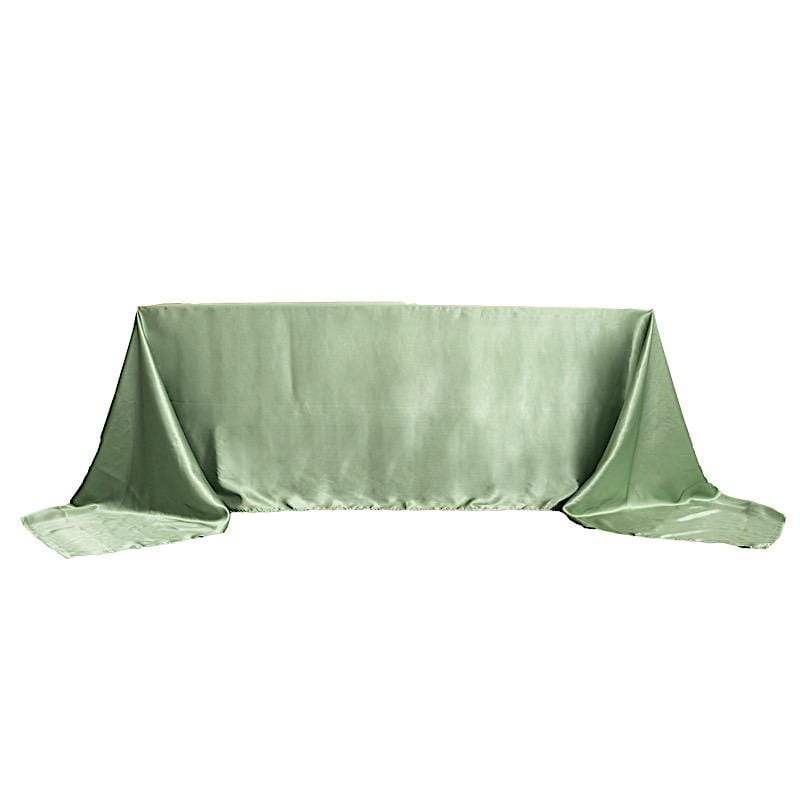 90" x 156" Satin Rectangular Tablecloth