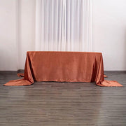 90" x 156" Satin Rectangular Tablecloth