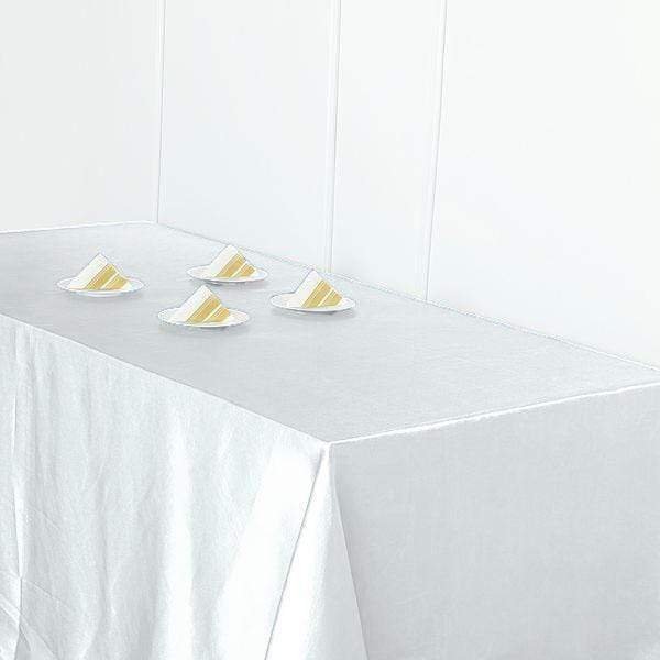90" x 156" Satin Rectangular Tablecloth