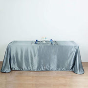 90" x 156" Satin Rectangular Tablecloth