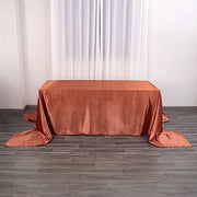 90" x 156" Satin Rectangular Tablecloth