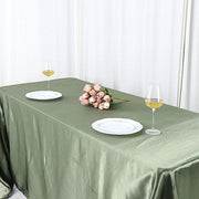 90" x 156" Satin Rectangular Tablecloth