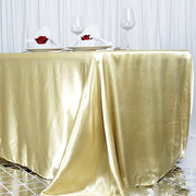 90" x 156" Satin Rectangular Tablecloth TAB_STN_90156_CHMP