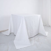 90" x 90" Cotton Square Tablecloth Wedding Linen