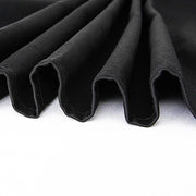 90" x 90" High Quality Cotton Square Tablecloth TAB_COT_9090_BLK