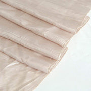 90" x 90" Metallic Crinkled Taffeta Table Overlay