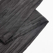 90" x 90" Metallic Crinkled Taffeta Table Overlay
